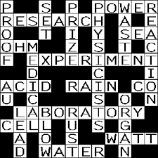 If you are looking for an answer with multiple words, please use the solution wizard. Efl Science Crossword Advanced English Solution