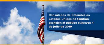 Inauguración de la casa de las américas fue inaugurada la conocida casa de las américas en acto presidido por el entonces ministro de educación armando hart dávalos. Consulados De Colombia En Estados Unidos No Tendran Atencion Al Publico El Jueves 4 De Julio De 2019 Consulado De Colombia En Chicago