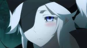 Most of his body is coated in black; Top 15 Anime Girls With Silver Grey And White Hair On Mal Myanimelist Net