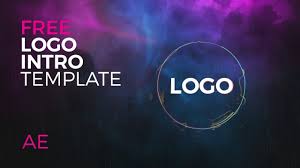 Electric Rain Logo Reveal Intro Free After Effects Template With Music Logo Reveal Rain Logo Intro