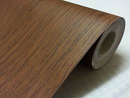 Teak Wood Grain Vinyl Wrap