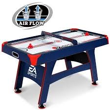 Espn 60 Air Powered Hockey Table Overhead Electronic Scorer Blue Red 5 Foot Air Hockey Walmart Com Air Hockey Table Air Hockey Air Hockey Tables