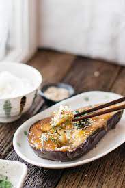 Miso Eggplant Recipe Asian Recipes Vegan Side Dishes Japanese Dishes