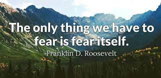 Check spelling or type a new query. We Have Nothing To Fear Except Fear Itself My Peace Zone