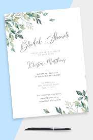 Floral Bridal Shower Invitation Printable Wedding Invites Etsy In 2021 Bridal Shower Invitations Printable Printable Wedding Invitations Floral Bridal Shower Invitations
