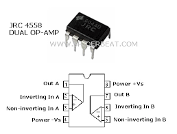 Cara mengukur pin out kaki terminal ic op amp 4558. Tentang Ic Op Amp Untuk Audio Persamaan Dan Karakter