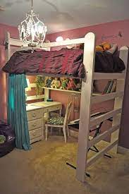 Family Team Bedroom Makeover Nator Edition Girls Loft Bed Bunk Beds For Girls Room Loft Bed
