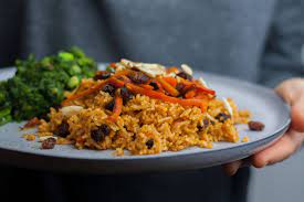 Afghani kabuli pulao recipe ( qabili ) ramazan special recipe, traditioneller kabuli palau |masi7. Kabuli Palau Vegan Schnelle Variante Rezept Mangold Muskat
