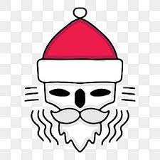 Cool Skeleton Character Wearing Santa Hat Illustration For Sticker With Hipster Style Winter Christmas Holiday Png And Vector With Transparent Background For Skeleton Sticker Cool Skeleton Holiday Illustrations