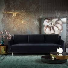 Choose from 30+ black sofa graphic resources and download in the form of png, eps, ai or psd. Milan Black Velvet Sofa Tov Furniture