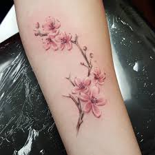 40 Idees De Tatouage De Fleurs Quelle Est Leur Signification Mode Et Beaute Tatouage Zenidees Tatouage Fleur Tatouage De Fleurs De Cerisier Tatouage Cerisier