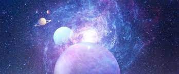 beautiful night sky universe planet in 2021 cartoon background colorful backgrounds starry sky