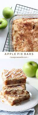 Apple Pie Bars Recipe Desserts Apple Pie Bars Apple Recipes