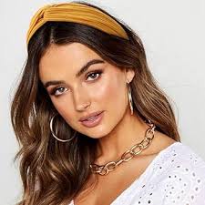 DRESHOW 16 Pack Turban Headbands for Women Elastic Back Twisted Hair Bands  Face Vintage Cross Head Wrap Hair Accessories