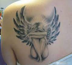 A fairy angel tattoo design on full back of a girl. 100 Angel Tattoo Ideas For Men And Women The Body Is A Canvas Beautiful Angel Tattoos Angel Tattoo For Women Guardian Angel Tattoo