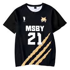 Msby black jackals sitting next to a cute stranger on the plane. Haikyuu Msby Black Jackal 3d Summer T Shirt Cartoon Tees O Neck Fashion Short Sleeve Piece Cartoon Casual Anime Women Men Kids Anime Figure Cosplay Clothes Harware Fashion And More