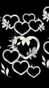 Black And White Heart Images Hd Wallpaper Blk White Heart Wallpaper Heart Wallpaper Love Backgrounds Wallpaper