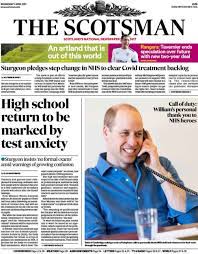 Scots banned from hanging out washing in gardens by snooty developers. Scotland S Papers Exam Confusion As Pupils Prepare For Class Return Bbc News