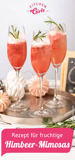 Himbeer Mimosa Rezept Bowle Rezepte Mit Alkohol Himbeeren Bowle Rezept