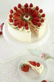 Erdbeer Biskuit Torte Mit Sahne Joghurt Mousse Au Chocolat Rezept Kuchen Und Torten Erdbeertorte Rezept Und Kuchen