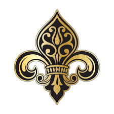 Printed Vinyl Fleur De Lis Lily Lotus Flower Religion Royal Symbol Stickers Factory Gold fleur de lis on black painting by elaine hodges. printed vinyl fleur de lis lily lotus