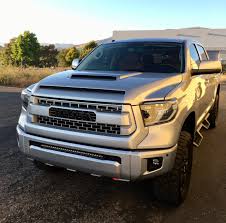 Bracket is laser cut and press brake formed. Silver Sky With Sport Trd Pro Hood Scoop Pics Toyota Tundra Forum