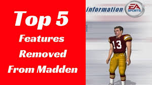 151k subscribers in the madden community. Top 5 Features Removed From Madden Operation Sports