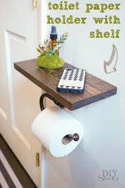 25 Toilet Paper Holder Ideas That Will Get Your Decorating On A Roll Diy Toilet Paper Holder Diy Bathroom Storage