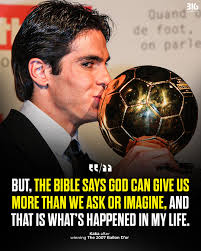 In 2007 when Kaka won the Ballon D'or
