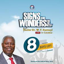 It's a very powerful story with so many lessons. Pastor W F Kumuyi Photos Facebook