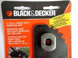 Black And Decker D5 Lawn Edger Blades Black Decker Edge Hog Edger Blade Eb 007 For Le750 Eh1000 7 1 2 In Steel Black Decker Steel Ebay