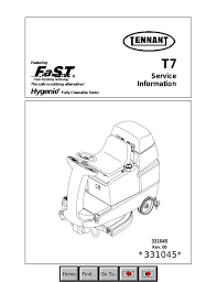 Tennant T7 Manualzz Com