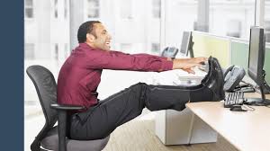 Twist your upper body in the direction of the arm that's resting on the back of your chair. How To Lose Weight In Office Weight Loss Exercises In Office Gq India Gq India