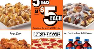 Dish pizzas, lunch, extras, sides and drinks. Little Caesars Debuts New 5 Value Menu And New Cinnamon Loaded Crazy Bites Brand Eating