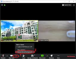 Under the virtual background tab, you can choose from stock options, or upload an image or video via the + icon below the video feed. Faq How To Enable Virtual Background For The Zoom Meeting Ocio