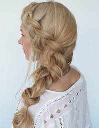 Over The Shoulder Mermaid Hairstyles 2018 Braided Hairstyles Side Braids For Long Hair Stylish Hair