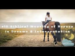 58 Biblical Meaning Of Horses In Dreams And Interpretation Horses Interpretation Dangerous Animals