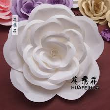These silk flowers can be found in any color or style that you could ever hope to find, all in one place! Free Shipping Large Paper Flowers Three Dimensional Flowers Wedding Decorations Oversize Flowers White Rose 50 Cm 4 Piece Lot Decorative Paper Fans Decorative Wrapping Paperpaper Bag Christmas Ornaments Aliexpress