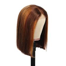 Annelbel body wave lace front wigs human hair pre plucked with baby hair glueless lace closure wigs brazilian human hair wigs for black women (18 inch, natural color, 150% density, body wave wig). Buy Highlight 4 27 Lace Bob Wigs Human Hair For Women Ombre Lace Front Wig Human Hair Colored Middle Part 4x4 Lace Closure Straight Bob Wigs Pre Plucked 150 Density 8 Inch Brown