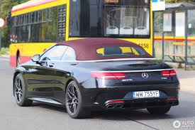 Mercedes Amg S 63 Convertible A217 2018 Mercedes Amg
