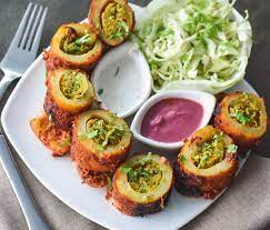 Aloo Nazakat Recipe Awesome Cuisine Recipe Starters Recipes Veg Snacks Starter Dishes