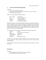 Pinjaman luar negeri pada satu sisi dapat menjadi pendukung program pembangunan nasional yang dilakukan oleh pemerintah, sehingga target. Contoh Surat Tugas Belajar Dosen Contoh Surat