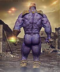 NSFW It's my Cake Day, here's a picture of Thanos with his ass out :  r/marvelmemes