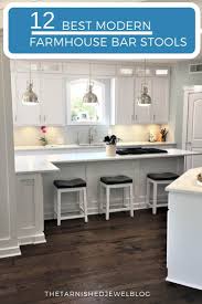 Contemporary rustic furniture bar stool. 12 Best Modern Farmhouse Bar Stools