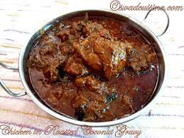 Varutharacha Nadan Kozhi Curry Country Chicken In Roasted Coconut Gravy Kerala Special Indian Food Recipes Indian Chicken Recipes Curry Recipes