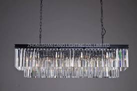 These restoration hardware chandeliers and ceiling fixtures are available in an array of colors that include black, gold, gray, white, and silver. Classic Rectangle Clear Glass Restoration Hardware Crystal Chandelier China Restoration Hardware Rectangle Chandelier Glass Crystal Chandelier Made In China Com