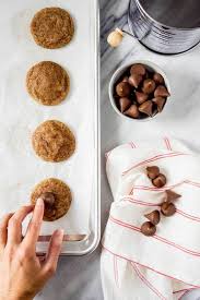 It's an irresistible combination of sweet gingerbread spices and creamy chocolate. Easy Snickerdoodle Hershey Kiss Cookies Noshing With The Nolands
