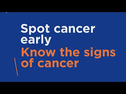 Cervical cancer is curable if found early. Spot Cancer Early Know The Signs Of Cancer Youtube