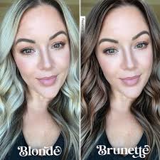 From blonde to brunette just for the a change. What do you think?