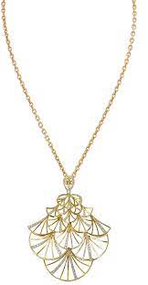 Jacob Co S Abanico Collection Fan Pendant Jacobarabo Jacobandco Necklace Pendant Fan Yellowgold D Jewelry Warehouse Fine Jewelry Yellow Gold Jewelry